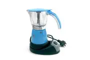 Electric Moka Coffee Maker Espresso Machine Italian Classic 6 Cups Auto Power