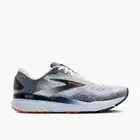 Brooks Ghost 16 [1104181D130] Men Running Shoes White/Peacoat/Orange