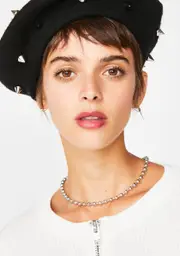 Small Talk Ball Chain Necklace