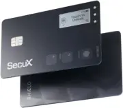 SecuX Shield Bio Crypto Hardware Wallet - Secure Biometric Authentication, Cold