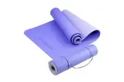 Eco-Friendly TPE Pilates Exercise Yoga Mat (Light Purple) - 8mm