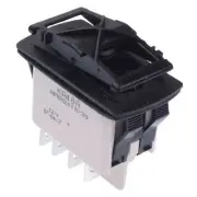 KR48CAKDXG APEM On-Off-(on) Momentary Red 12V LED Auto Rocker Switch DPDT IP68