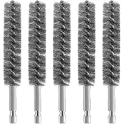 Bore Brush Bristles Wire Brush for Power Drill Cleaning Wire with Hex Shank Hand