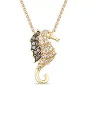 Le Vian Seahorse 14K 0.41 ct. tw. Diamond Necklace
