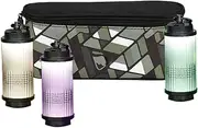 Camping Storage Bag | Small Lamp Organizer Bag Storage Bag,Camping Bag with Compartments Detachable Camping Accessories for Outdoor