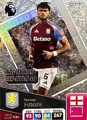 Panini Premier League 2024 2025 Tyrone Mings Limited Trading Card
