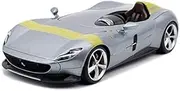 [Bburago] Ferrari Monza SP1 1/18 Diecast Model Car 16013 Silver