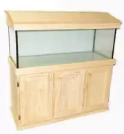4ft x 18 x 18 Fish Tank Cabinet and Hood Aquarium