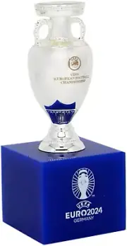 UEFA Euro 2024 - 3D Trophy Replica - 70 Mm, Multicoloured, 45 Mm