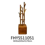 【柚沐家具家飾】柚木時尚簡約收納衣架 掛衣架 吊衣架 FHYSS110S1