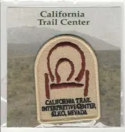California Trail Center Souvenir Nevado Patch