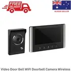 Video Door Bell WiFi Doorbell Camera Wireless Phone Intercom Security Monitor