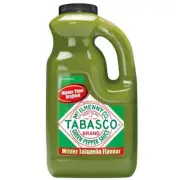 NEW Tabasco Green Pepper Sauce Hot Chilli 1.89L