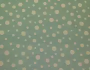 WAVERLY ROCK N SPOTS TEAL AQUA CREAM JACQUARD MULTIUSE FABRIC BY THE YARD 55"W