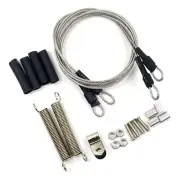 Xtra Speed Steel Limb Riser Cable w/Spring For Traxxas TRX4 RC4WD Cherokee 1/10