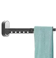 Clothes Drying Rack - Laundry Drying Rack | Clothes Airer Indoor | Telescopic Clothes Drying Rack | Indoor Telescopic Laundry Hanger | Strong Adsorption Force Laundry Drying Rack for Bedroom