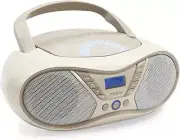 Pop Purple Portable CD Player, CD-R/CD-RW/CD-MP3 Playback, FM Radio, USB Port...