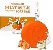 Persimmon Goat Milk Soap - Soap Bar for Women 100g
