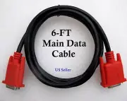 6FT EAX0066L50A MAIN DATA CABLE LEAD Snap-On SOLUS & SOLUS PRO Scanner OBD1 OBD2