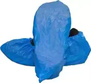 SAFETY ZONE POLYPROPYLENE SHOE COVERS MFG# DSC-CPE-2X-BL 300 PAIRS