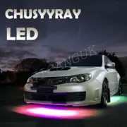 4in1 36LED RGB Car Atmosphere Light Kit Strip Bar static color control Music USA
