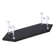 Acrylic Light Saber Display Stand, 9.5 Inch Sword Display Stand Black