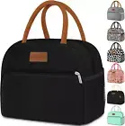 Lunch Box Lunch Bag for Women Adults Men, Reusable Cute Lunch Pail Bag - Leakpro
