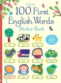 在飛比找三民網路書店優惠-100 First English Words Sticke