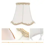 Fabric Lampshade Bell Shades Retro Nightstand Pendant Light