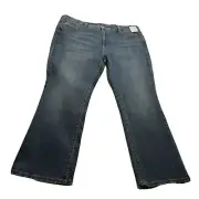 Sz 20W Women's Blue Jeans. Terra & Sky Plus Size Bootcut Pants. New
