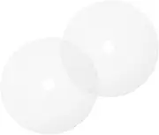 Cabilock 2 Pack Round Dehydrator Sheets Non-stick Reusable Silicone Mats for Food Dryer Fruit Dryer Pads Liner