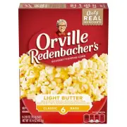 Orville Redenbacher's Microwave Popcorn Light Butter Flavor 2.69 oz. 6-Count