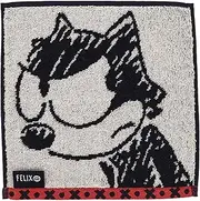 Marushin 4755012700 Handkerchief, Musutto Cat Phillix, Black Cat, Movie, Towel, Mini Towel, Towel Handkerchief, Cotton