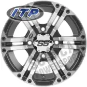 ITP SS212 14x8 5+3 4/137 12mm Mach/Blk Outlander Max 650 HO 4X4 XT IRS (2006)