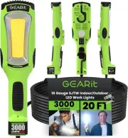 Heavy-Duty 20ft COB LED Work Light - 3000 Lumens for Mechanics & Construction