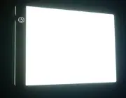 A4 Ultra-Thin Portable LED Tracing Light Box Dimmable Tracer Pad Board white