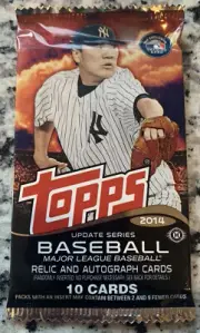 2014 Topps Baseball Update Series HOBBY Pack Mookie Betts RC 1/1 Jacob Degrom