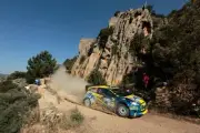 WRC Rally of Italy Sardinia 2013 Per Gunnar Andersson Ford action Old Photo 1