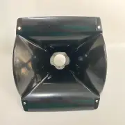 6.5"x6" Bi-Radial 1 3/8" Screw-On ABS Plastic Horn For Assorted Speaker Cabinets