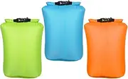 [Generic] 20L Dry Bag Roll Up Dry Sack Large Capaci Bucket Bag for Camping Drifting Swimming Multicolor444 20L