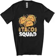 [Generic] Taco Squad; Humorous Cinco de Mayo Mexican Taco Food Lover; Family Group Unisex T-Shirt