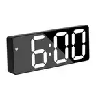 Display Alarm Clock Lamp USB Charging Night Light Mirror Multi functional Useful