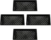 MOTHNUR 4pcs Planting Tray Durable Hydroponic Nursery Trays for Vegetable Seedlings Lightweight and for Home Gardening and Efficient Root Growth