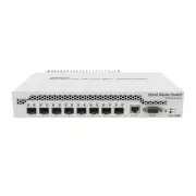 Mikrotik switch 1x Gigabit 8x SFP+ 10Gbps 9-port cloud router switch RouterOSL5/