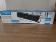 Votntut EL003A Black Desktop Wired Stereo USB Powered Soundbar Computer Speaker