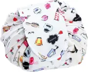 Large Capacity Lazy Makeup Bag - Waterproof Drawstring Toiletry Bag - Portable