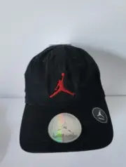 Michael Jordan Youth Size Black Cap SnapBack Hat Brand New Air Jordan Youth Size