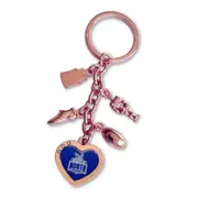 North Melbourne Kangaroos AFL Charm Keyring Key Ring With Logo Charms