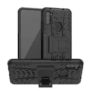 MCC Heavy Duty Samsung Galaxy A11 2020 Handset Shockproof Case Cover A115 [Black]