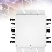 Micro Solar Inverter Grid Tied,Solar Grid Tie Push-Pull Power System Converter,1200/1400/1600w Dc to Ac Micro Inverter Aluminum Alloy Power Inverter WiFi Monitoring,4-Channel Mppt Control,1600w